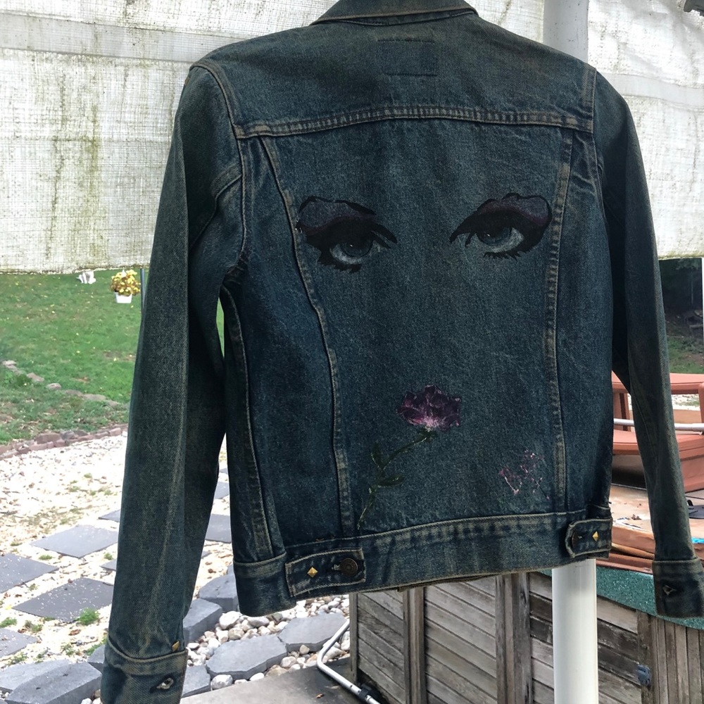 Vintage 1980’s denim jacket - Picture 5 of 7